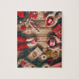 Navidades Manos Jigsaw Puzzle
