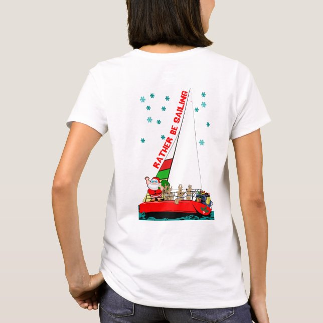 Navidades Más Bien Volviendo A La Camiseta (Reverso)
