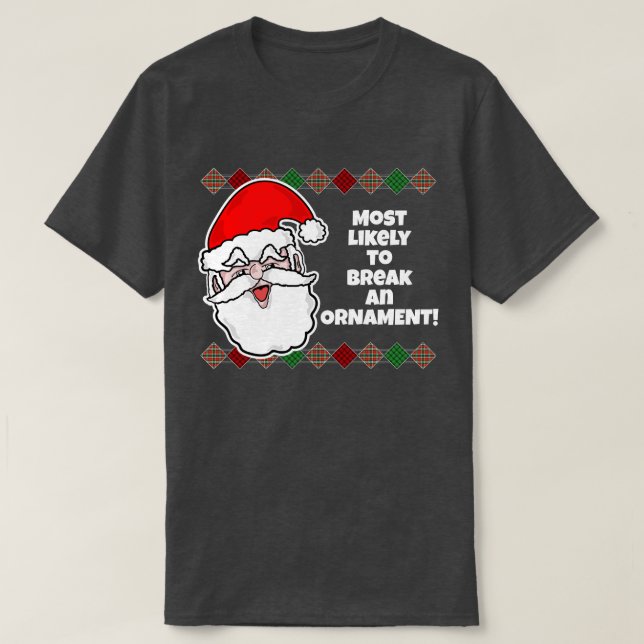 Navidades Más Probables... Camiseta chiste (Diseño del anverso)