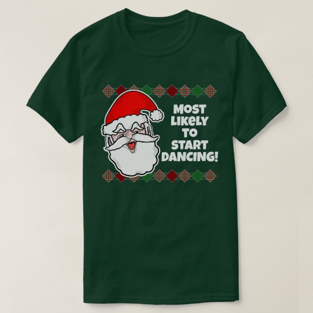 Navidades Más Probables... Camiseta chiste (Diseño del anverso)