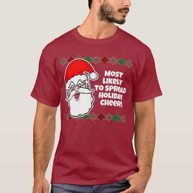Navidades Más Probables... Camiseta chiste (Anverso)