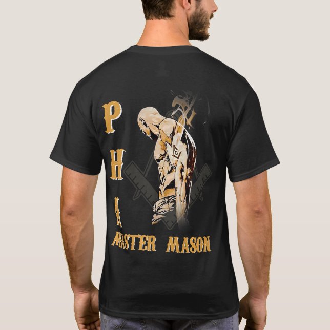 Navidades MASTER MASON de la PHA Camiseta Premium (Reverso)
