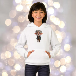 Navidades mayores Elf Chica Hoodie