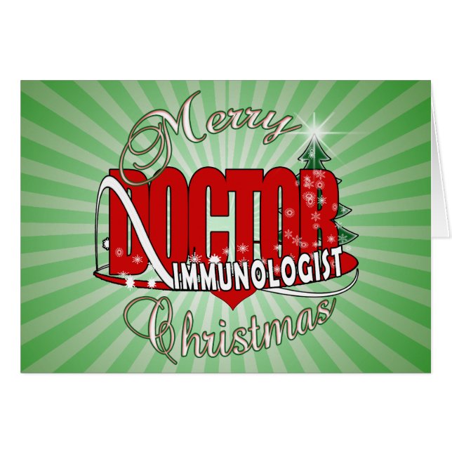 NAVIDADES MÉDICA INMUNOLOGISTA (Anverso (Horizontal))