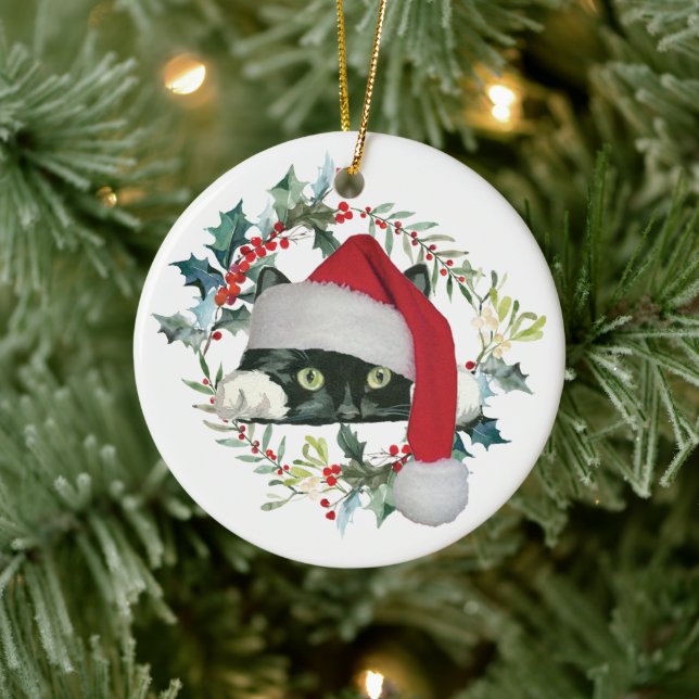 Navidades Meowy ornamento de árboles de navidad (Árbol)