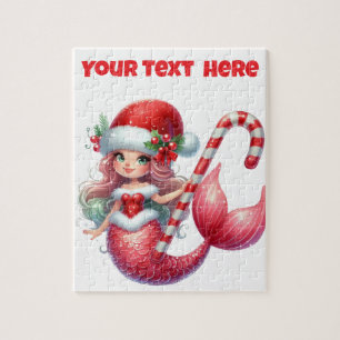 Navidades Mermaid Jigsaw Puzzle