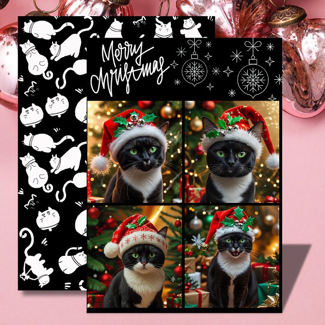 Navidades miedosos del collage de fotos de navidad (Subido por el creador)