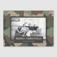 Navidades militares de Camo en camuflaje
