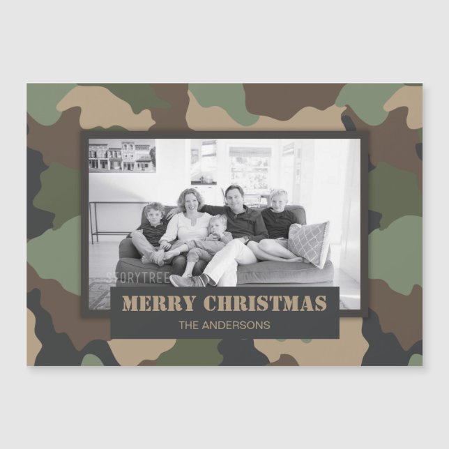 Navidades militares de Camo en camuflaje (Anverso)
