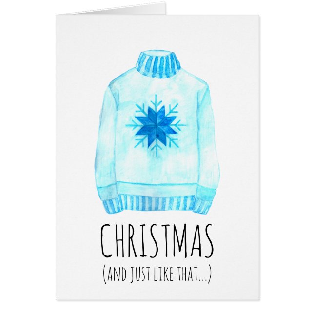 Navidades minimalistas... y así. (Frente)