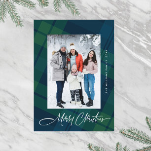 Navidades Mínimos Retro Trazan Tarjeta Magnética D