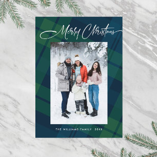 Navidades Mínimos Retro Trazan Tarjeta Magnética D