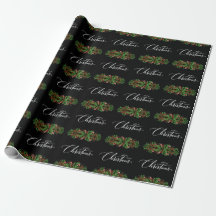 Navidades modernos Envolver papel