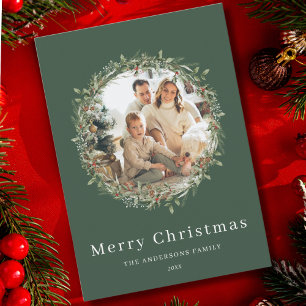 Navidades modernos y elegantes eran tarjetas de va