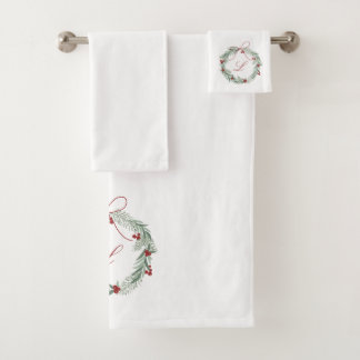 Navidades monográficos personalizados Set de toall
