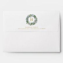 Navidades Monogramados Wreath Holiday