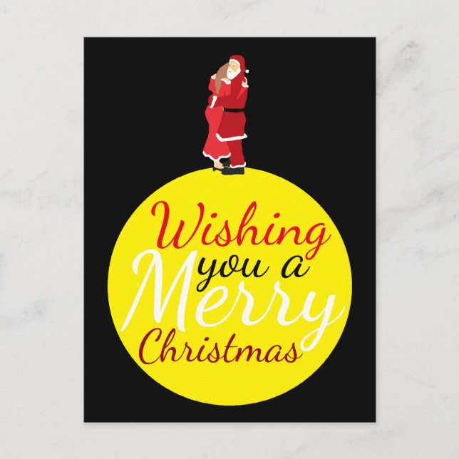 Navidades Moon Te Deseamos Una Feliz Navidad (Anverso)