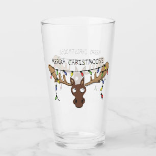 Navidades Moose, un animal festivo gracioso