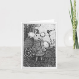 Navidades Mouse Notecard