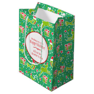 Navidades musicales personalizados bolsas de regal