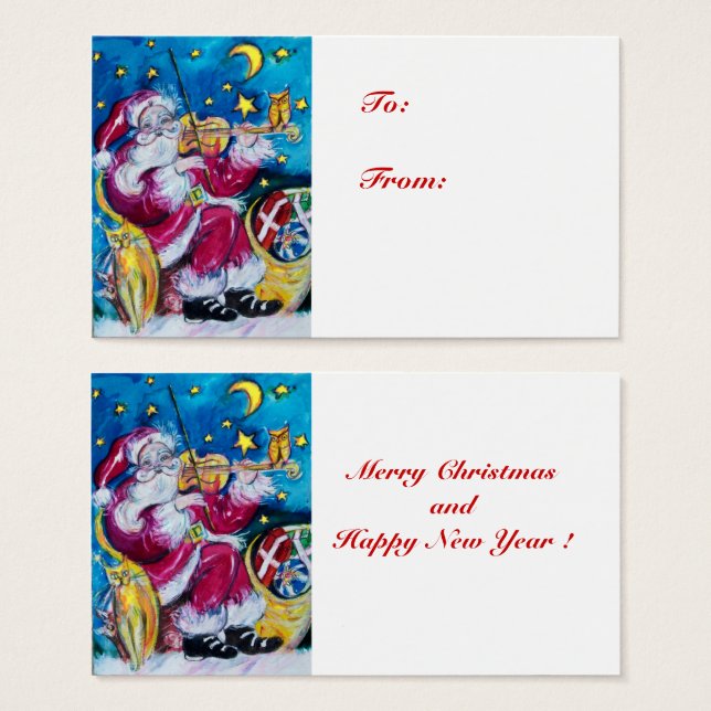 NAVIDADES musicales/SANTA INSPIRADA (Anverso y reverso)