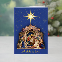 Navidades Natividad Personalizado religioso Firma