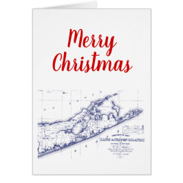 Navidades Navidad Long Island The Hamptons Map VC