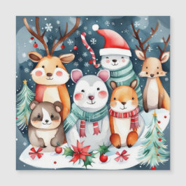 Navidades Navidades temáticos lindos animales