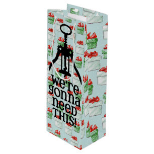 Navidades Necesitarán Esto" Bolsa De Regalo De Vin