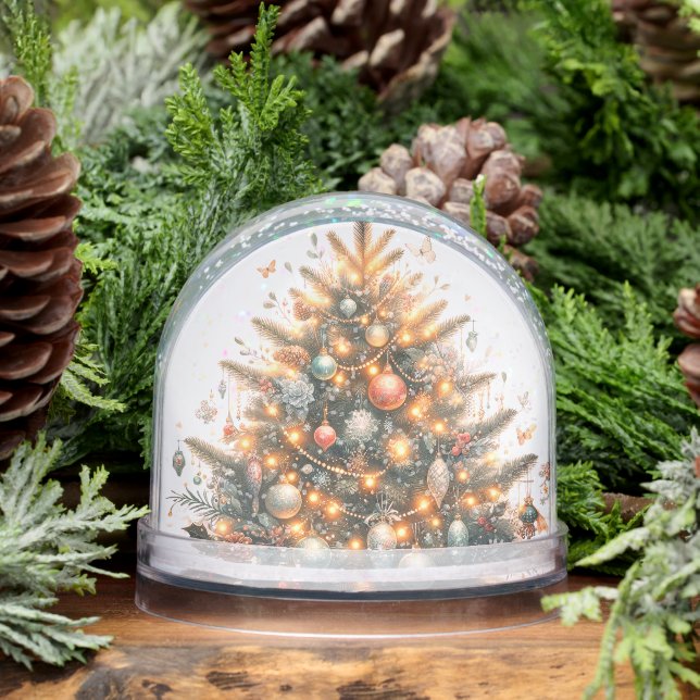 Navidades nevan el globo (Invierno)