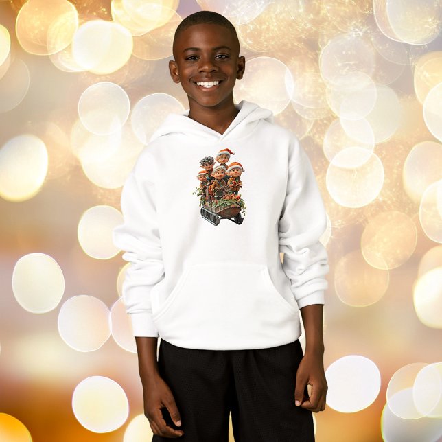 Navidades Nieve la diversión de un chico (Subido por el creador)