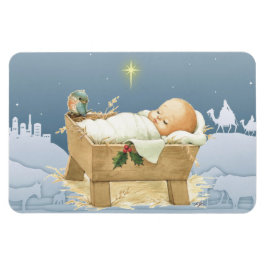 Navidades Niño Jesús Natividad 4 x 6 imán