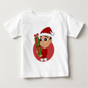 Navidades niño personalizado bebé camiseta