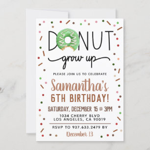 Navidades No Creen Invitación De Cumpleaños