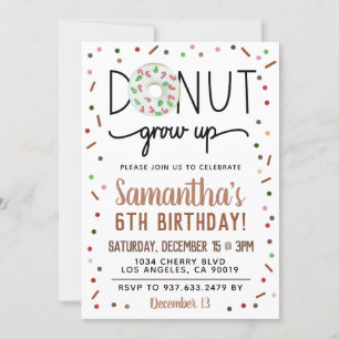 Navidades No Creen Invitación De Cumpleaños