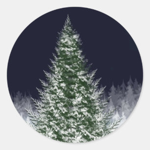 Navidades nocturnos silenciosos Holdiay Xmas Sello