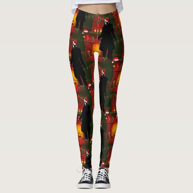 navidades nosferatu xmas leggings (Anverso)