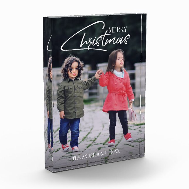 Navidades nostálgicos guión bloqueo de fotos navid (Izquierda)