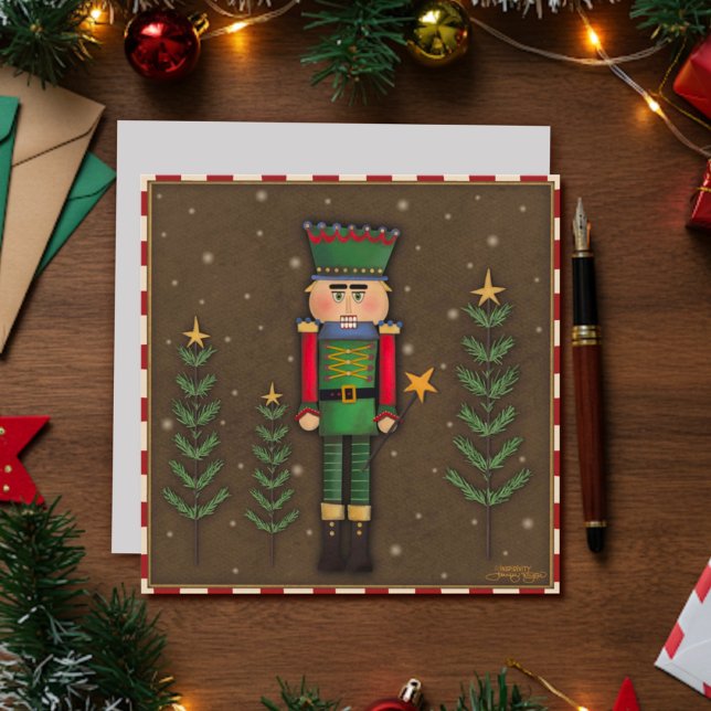 Navidades Nutcracker Tarjeta de vacaciones de ines (Subido por el creador)