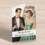 Navidades obligatorios Tarjeta divertida<br><div class="desc">Este diseño puede ser personalizado en el área proporcionada cambiando la foto y/o el texto. O puede personalizarse haciendo clic en Personalizar esta plantilla y, a continuación, eligiendo la opción de hacer clic en el personalizar y eliminando o cambiando el color del fondo, agregando texto, cambiando el color o estilo...</div>