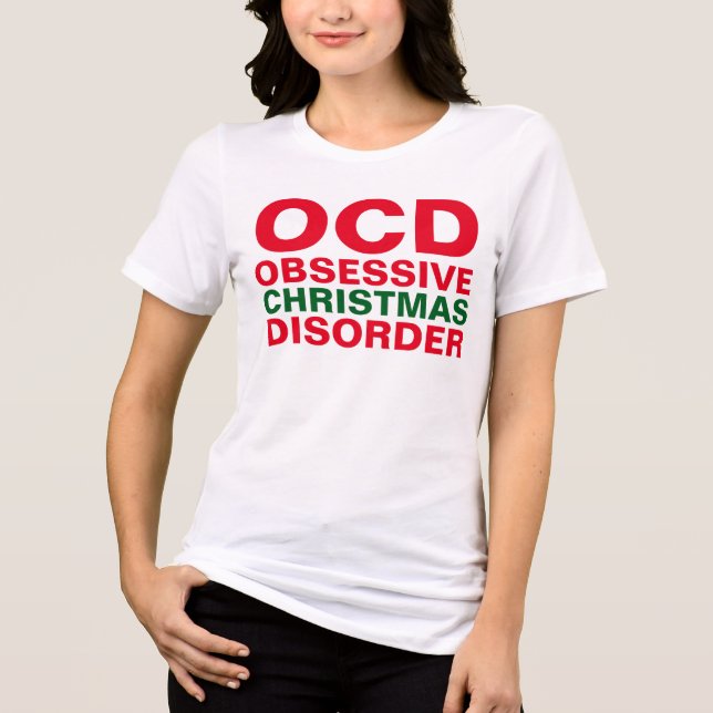 NAVIDADES OBSESIVOS TRASTORNOS OCD, Camisetas dive (Anverso)