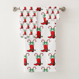 Navidades occidentales lanzan botes de vaquero con