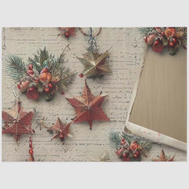 Navidades Ole Design Series #10 Papel Tejido (Anverso)