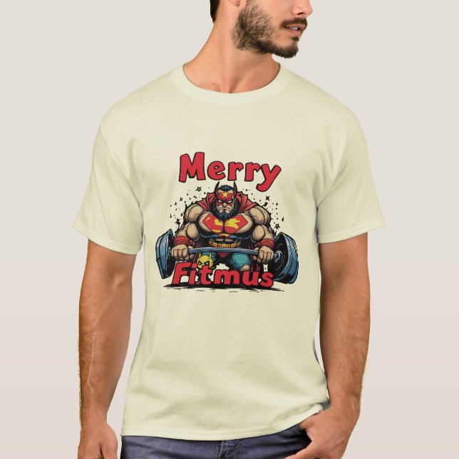 navidades orgullosos gimnasia diseño de camisetas (Anverso)