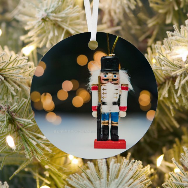 Navidades ornamento artístico de petardos Slippery (in situ)