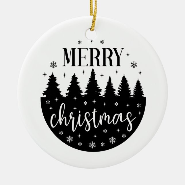 Navidades Ornamento cerámico (Frente)