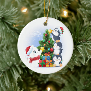 Navidades Ornamento cerámico