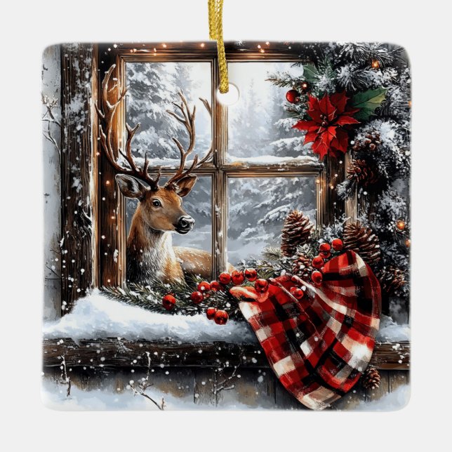 Navidades Ornamento cerámico (Anverso)