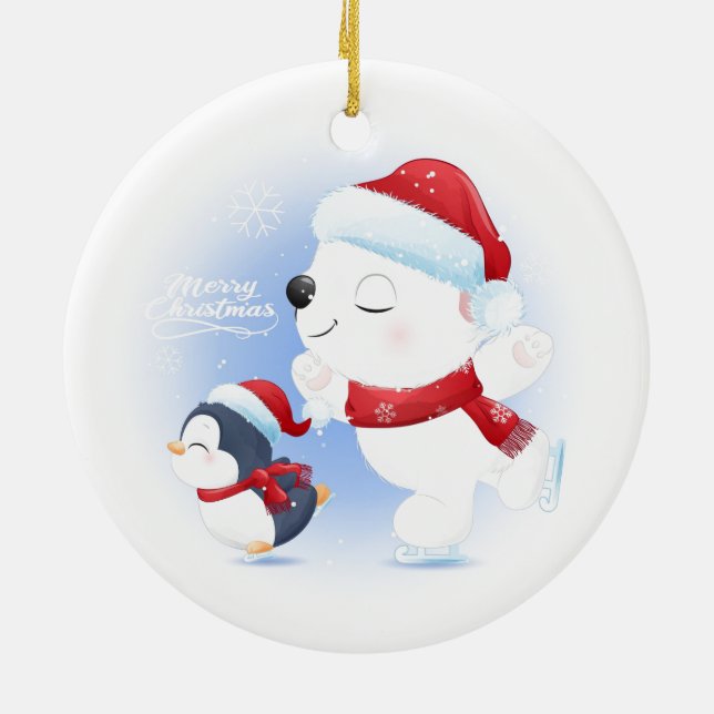 Navidades Ornamento cerámico (Atrás)