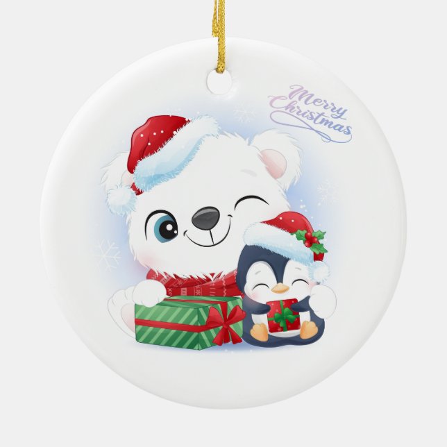 Navidades Ornamento cerámico (Atrás)